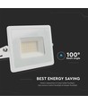30W Fluter - 4000K, weißes Gehäuse