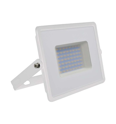 50W Flutlichtstrahler - 6500K, weißes Gehäuse, Arbeitsleuchte