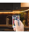 RGB+CCT Controller mit Fernbedienung - 12V/24V, 28 Tasten, 10A, für LED Strips