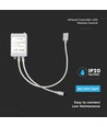 RGB+CCT Controller mit Fernbedienung - 12V/24V, 28 Tasten, 10A, für LED Strips