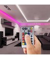 WiFi RGB+CCT LED Controller - 12V/24V, 5 Kanäle, inkl. Fernbedienung, kompatibel mit Google Home