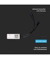 WiFi RGB+CCT LED Controller - 12V/24V, 5 Kanäle, inkl. Fernbedienung, kompatibel mit Google Home
