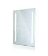 42W Spiegellicht Chrom - LED, Rechteck, 6400K, 800x600mm