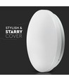 24W LED Deckenleuchte - Ø35cm, 2600lm, IP20, rundes Dome-Design