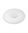 60W Designer Deckenleuchte mit Fernbedienung - 150lm/W, CCT, dimmbar, Sternenhimmel, runde Abdeckung