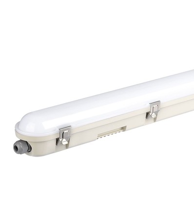 120cm 36W wasserdichte komplette LED Wannenleuchte mit Notlicht - Samsung LED Chip, 120lm/W, IP65, 4000K, 3 Stunden Akkubetrieb