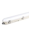 120cm 36W wasserdichte komplette LED Wannenleuchte mit Notlicht - Samsung LED Chip, 120lm/W, IP65, 4000K, 3 Stunden Akkubetrieb