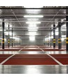 120cm 36W wasserdichte komplette LED Wannenleuchte mit Notlicht - Samsung LED Chip, 120lm/W, IP65, 4000K, 3 Stunden Akkubetrieb
