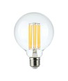 E27 6W LED Filament Leuchtmittel - G95, 600lm, 3000K, 300° Abstrahlwinkel
