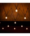 E27 6W LED Filament Leuchtmittel - G95, 600lm, 3000K, 300° Abstrahlwinkel