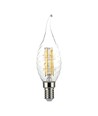 E14 4W LED Filament Windstoßkerze - 3000K, warmweiß, ersetzt 35W