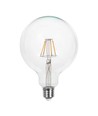 E27 10W LED Filament Globe Birne - G125, 1055lm, Klarglas, 125x173mm