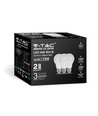 3 Stk. E27 10,5W LED Birne - A60, Mattglas, 3000K, 1055lm, 3er-Pack