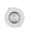 40W Ø22,1cm LED Einbaupanel - 105lm/W, COB LED, Ausschnitt: Ø20,7 cm, Maße: Ø22,1 cm, weißer Rand