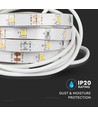 1,2m Bettlicht-Set 3W LED für Einzelbett - 12V DC, 4000K, inkl. Bewegungsmelder