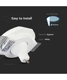 GU10 Gipslampe Rund - Weiß