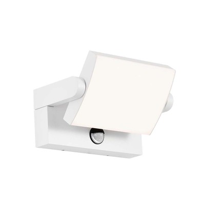 17W LED Wandleuchte mit Sensor - IP65, 2580lm, weiß, 3000K, PIR Sensor