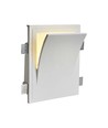 E14 Gips Wandleuchte - Weiß, 25,5 x 31,5 cm, Innenbereich, ohne Leuchtmittel