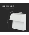 3W LED Treppenstrahler - Weiß, 300lm, 4000K, IP20