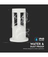 10W Wandleuchte - LED, 4000K, Weiß, 25 cm Höhe