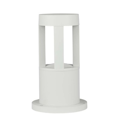 10W LED Gartenleuchte / Wandleuchte, 25cm - IP65, weißes Gehäuse, 1000lm, 6400K, Außenbereich