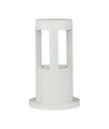 10W LED Gartenleuchte / Wandleuchte, 25cm - IP65, weißes Gehäuse, 1000lm, 6400K, Außenbereich