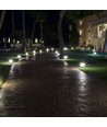 10W LED Gartenleuchte / Wandleuchte, 25cm - IP65, weißes Gehäuse, 1000lm, 6400K, Außenbereich