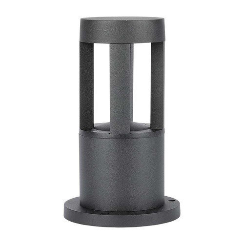 10W schwarze LED Gartenleuchte, 25cm - 100lm/W, IP65, 110 Grad, 230V