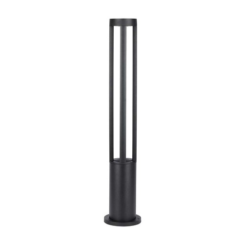 10W LED Gartenlampe / Wegeleuchte, 80cm, IP65 - 1000lm, schwarz, kaltweiß, Außenbereich