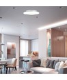 LED Designer Pendelleuchte mit Fernbedienung - CCT dimmbar, schwarz/weiß, 3 Jahre Garantie