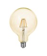 E27 12W G125 LED Filament Lampe - Amber Glas, 2200K, 1350lm, 300° Abstrahlwinkel