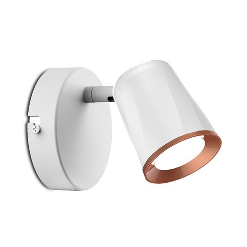 6W LED Wandleuchte - 4000K, Weiß