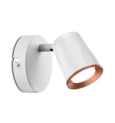 6W LED Wandleuchte - 4000K, Weiß