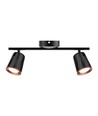 12W LED Wandleuchte - Schwarz, 3000K