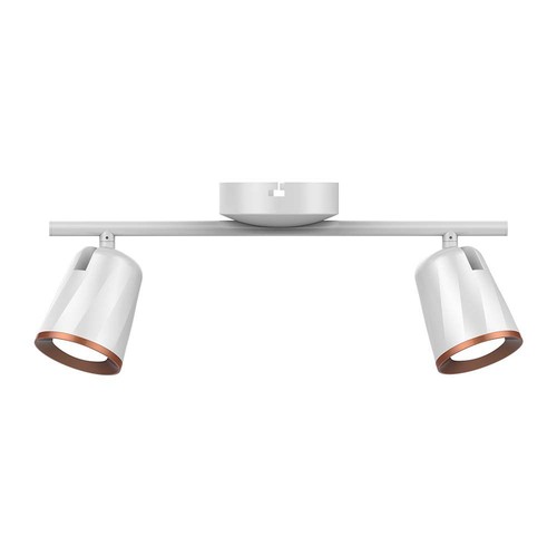 12W LED Wandleuchte mit Doppelkopf - 4000K, weiß, verstellbar, 960lm, Innenbereich
