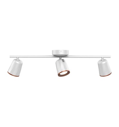 18W Weiße LED Wandleuchte - 3000K, 3 Köpfe