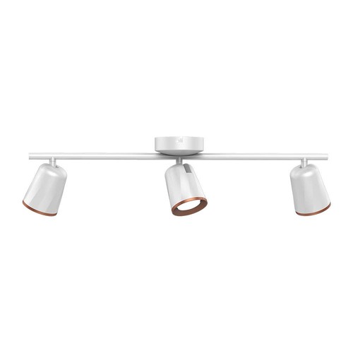 18W LED Wandleuchte - 4000K, Weiß, 3 Köpfe