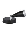 4,5W LED Wandleuchte - 420lm, IP20, schwarzes Finish, inkl. Leuchtmittel