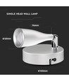 4,5W LED-Wandleuchte - 4000K, weiß