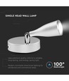 4,5W LED-Wandleuchte - 4000K, weiß
