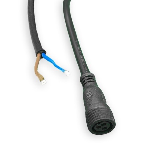 Akustilight Startkabel - 50 cm, schwarz