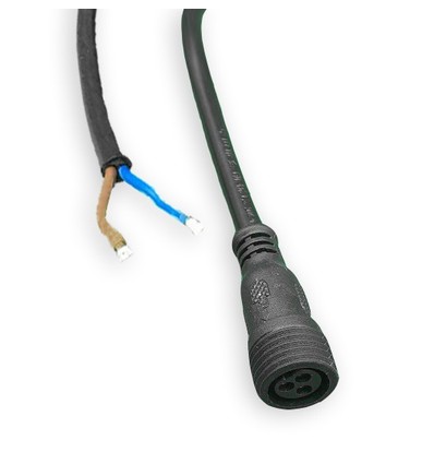 Akustilight Startkabel - 50 cm, schwarz