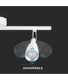 9W Doppel-LED Wandleuchte - 3000K, Weiß