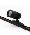 PicoTrack 3,5W Mini LED Schienenstrahler - Schwarz, Passend für PicoTrack Schienen, RA92, 24V
