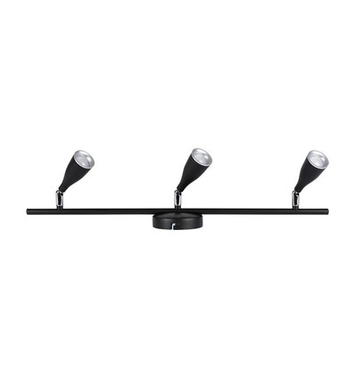 13,5W LED Wandleuchte - 3000K, Schwarz