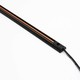 PicoTrack 100 cm Schiene - 24V, magnetisch, schwarz, für Glasvitrinen / Fensterbeleuchtung