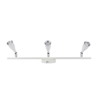 13,5W LED-Wandleuchte - 1260lm, 4000K, weiß, 3-flammig, inkl. Leuchtmittel