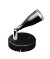 4,5W LED-Wandleuchte mit Schalter - 420lm, IP20 Innenbereich, schwarz, warmweiß, inkl. Leuchtmittel