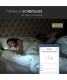90 LED Streifen Set - IP65 Streifenlicht, kompatibel mit Alexa, Google Home, RGB+3in1, EU-Stecker
