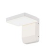 17W quadratische LED-Wandleuchte - IP65, weiß, 150lm/W, Aluminium, inkl. Leuchtmittel